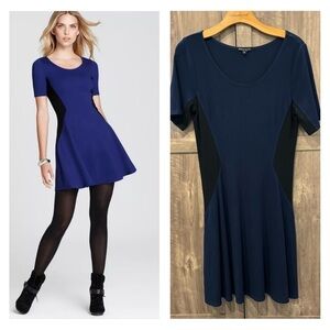 Theory Dress Medium Classical Filopa Short Sleeve Skater